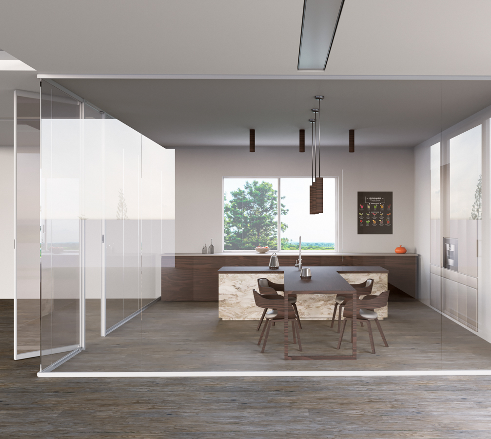 Dettaglio della vetrata