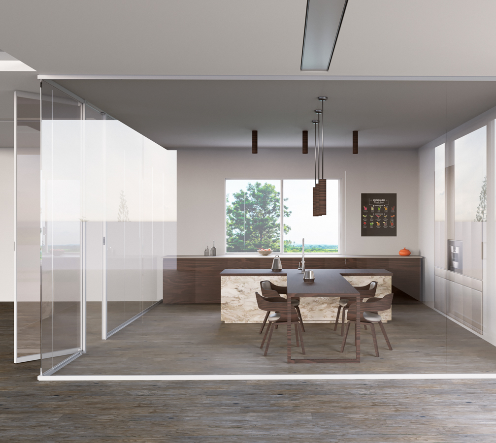 Dettaglio della vetrata